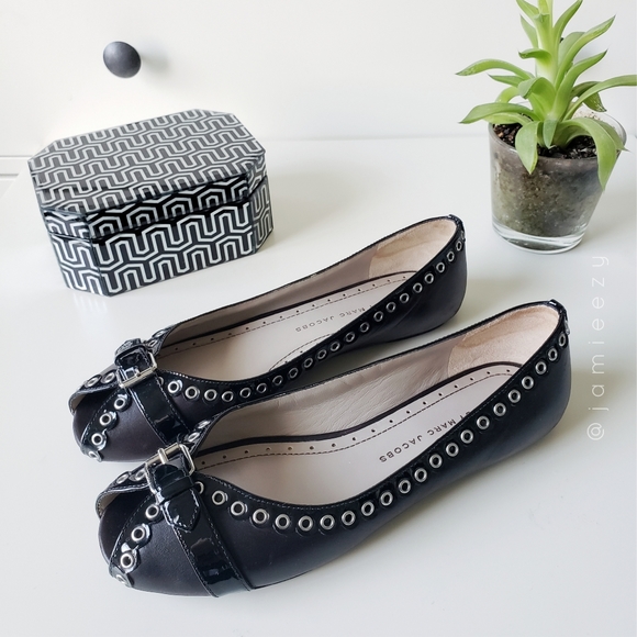 Marc By Marc Jacobs Shoes - Marc by Marc Jacobs | Grommet Peep-Toe Flats